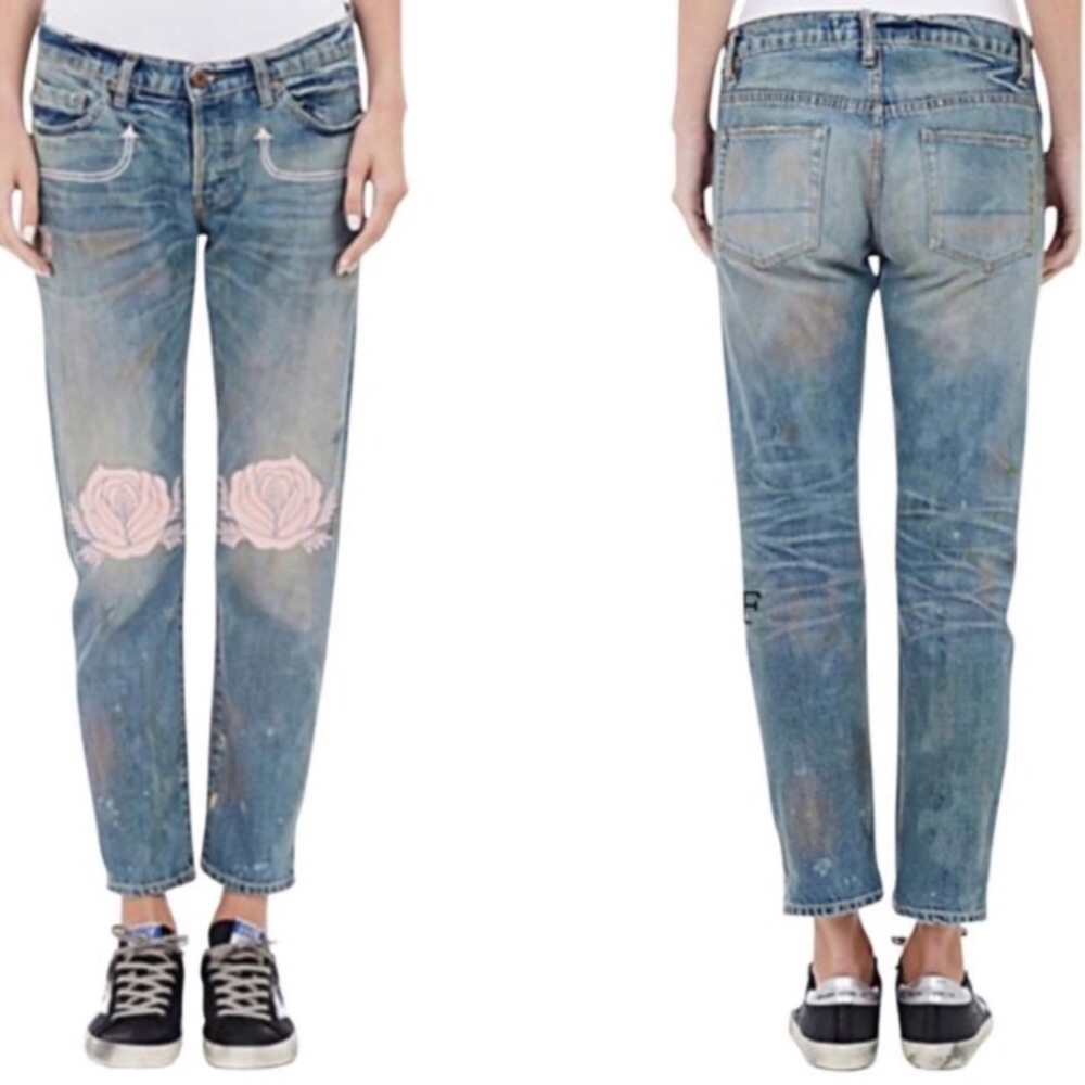 Bliss and Mischief X NSF Song of the West Beck Patterned Embroidered Jeans